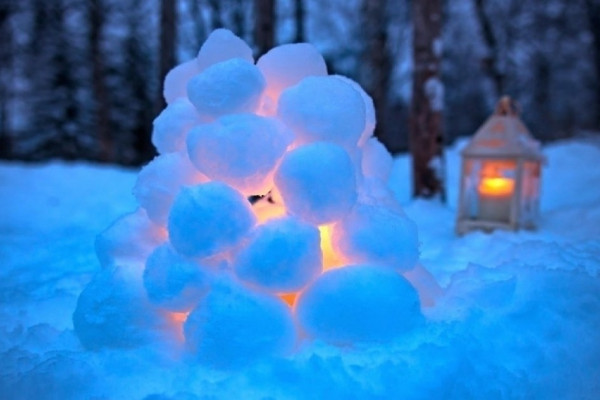 Фестиваль снежных фонариков