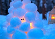 Фестиваль снежных фонариков